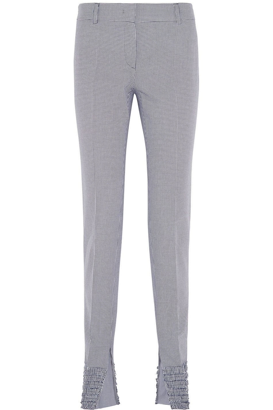 Black and Blue Houndstooth Leggings