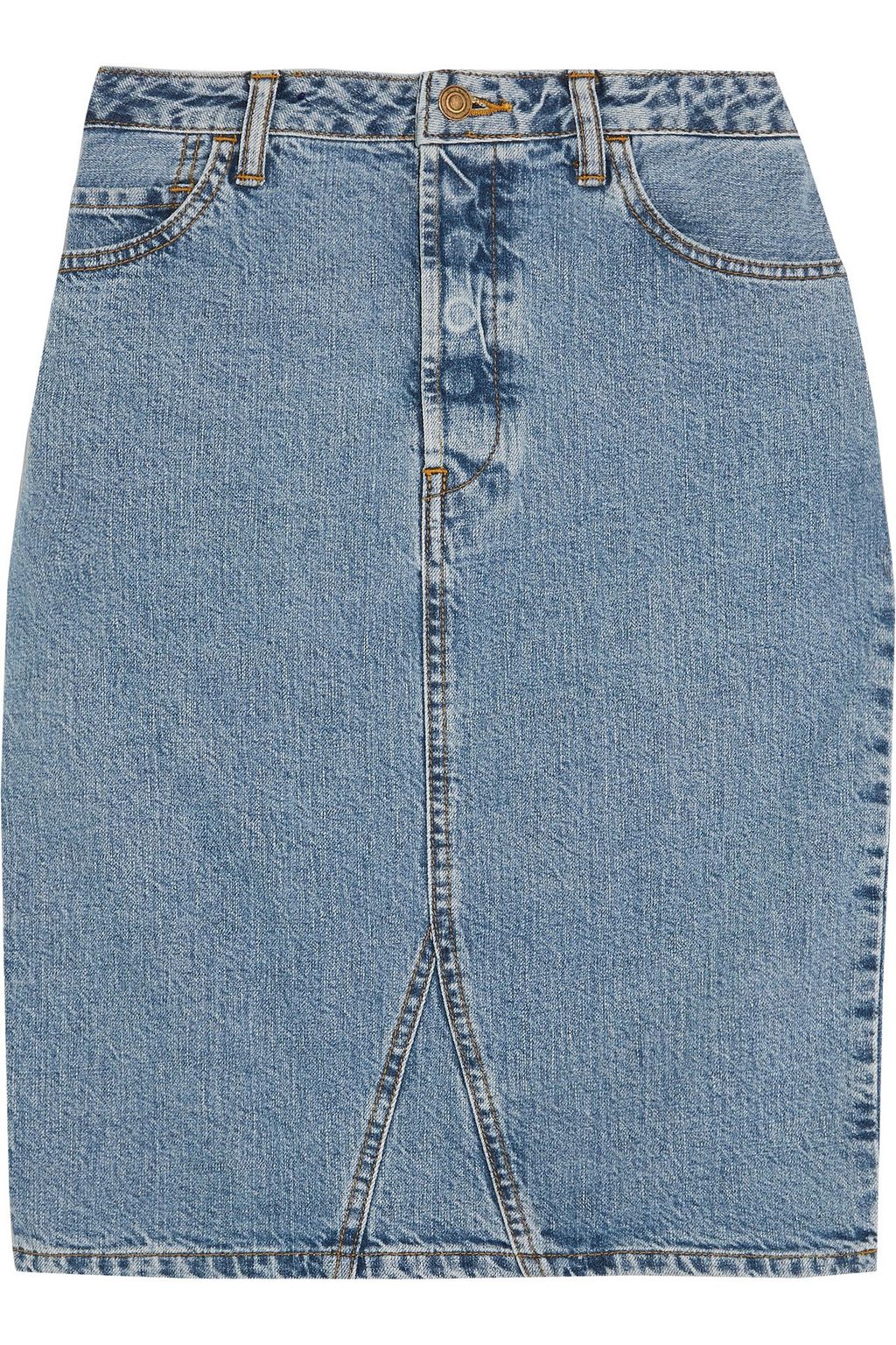 bassike denim skirt