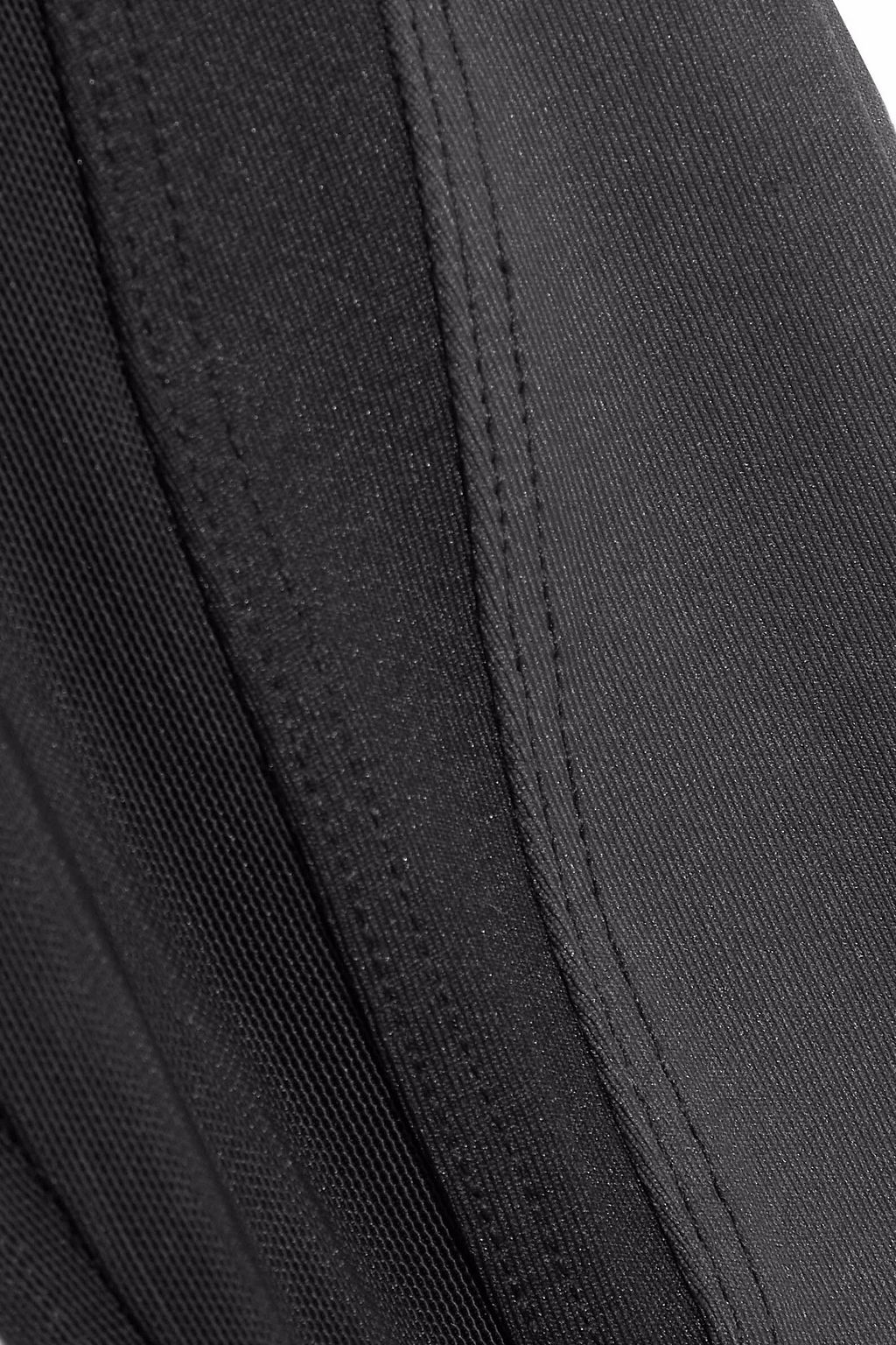KORAL Paneled stretch-knit jersey