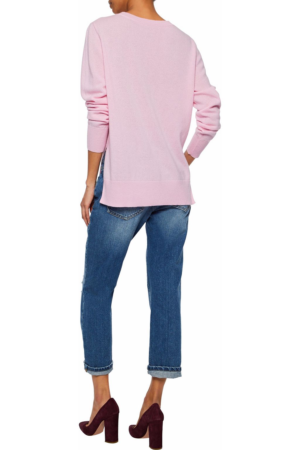 IRIS & INK Asymmetric cashmere sweater
