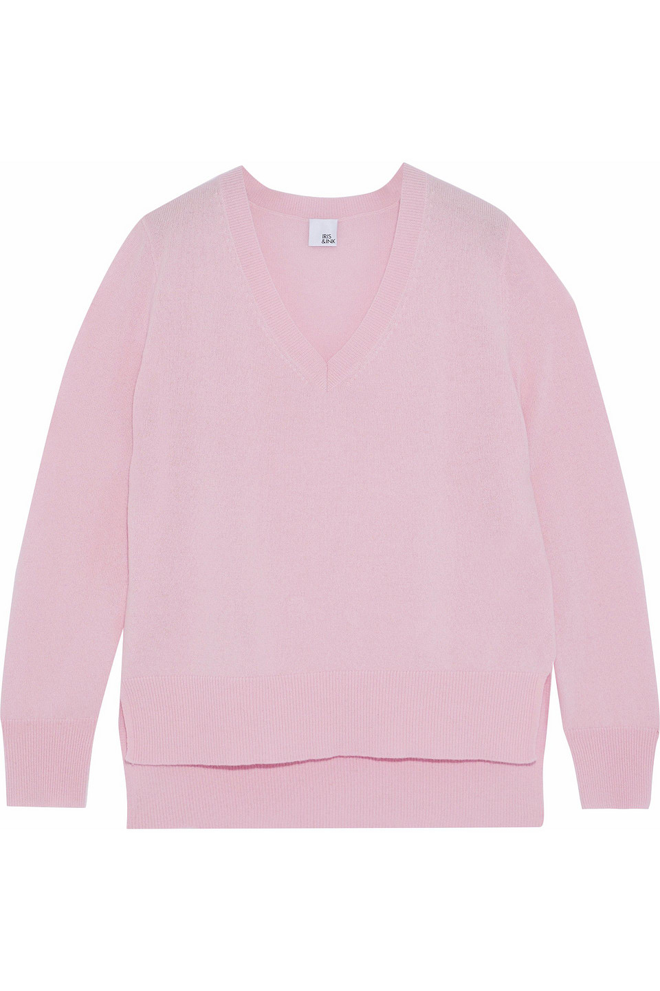 Asymmetric cashmere sweater
