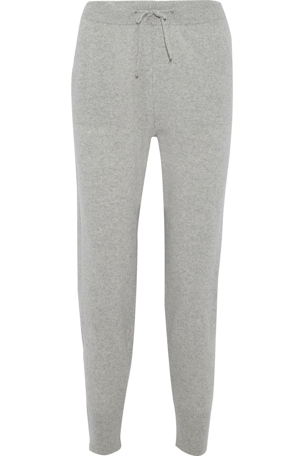 gray track pants