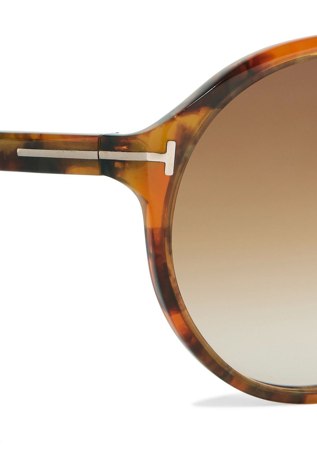 TOM FORD Aviator-style acetate sunglasses
