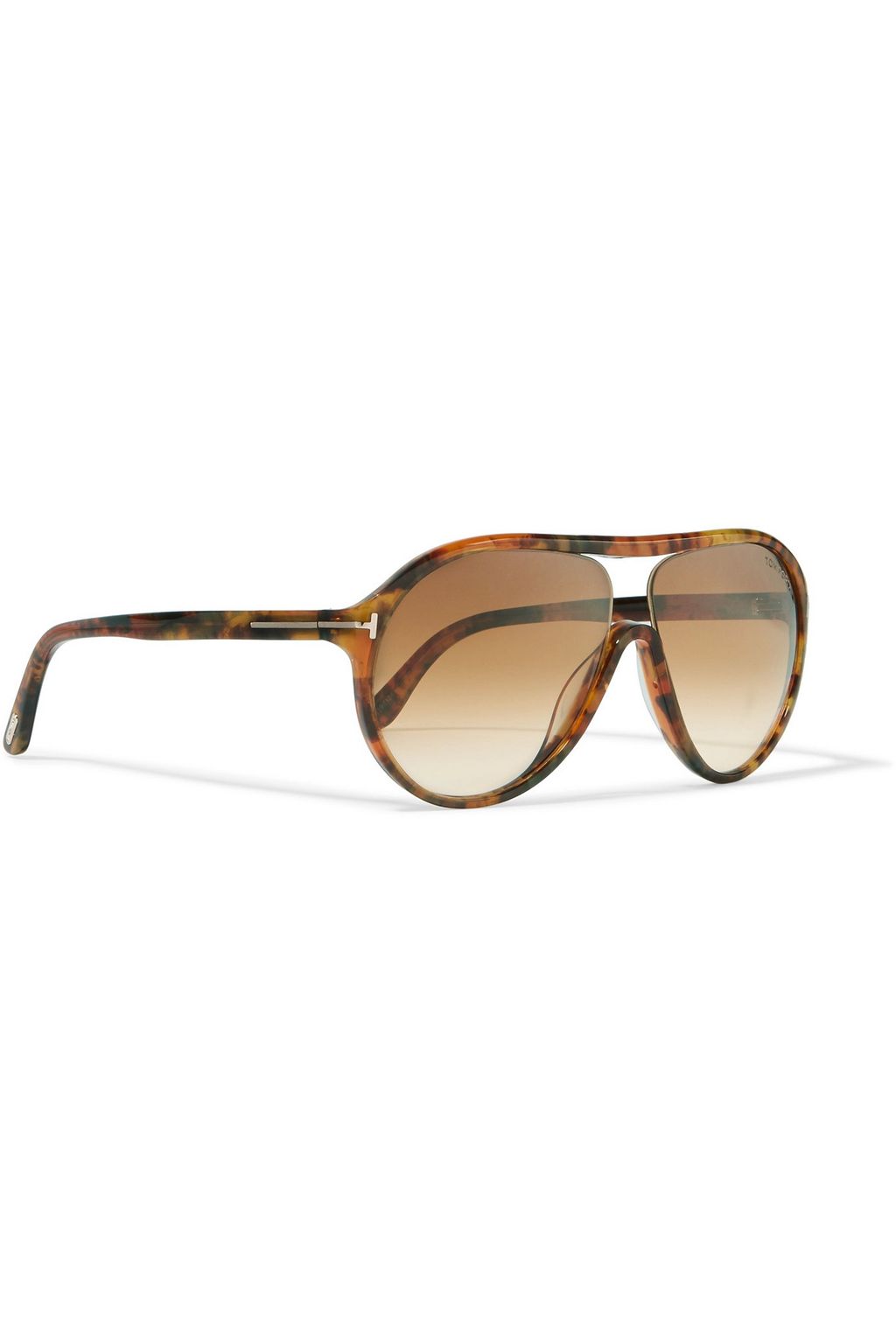TOM FORD Aviator-style acetate sunglasses