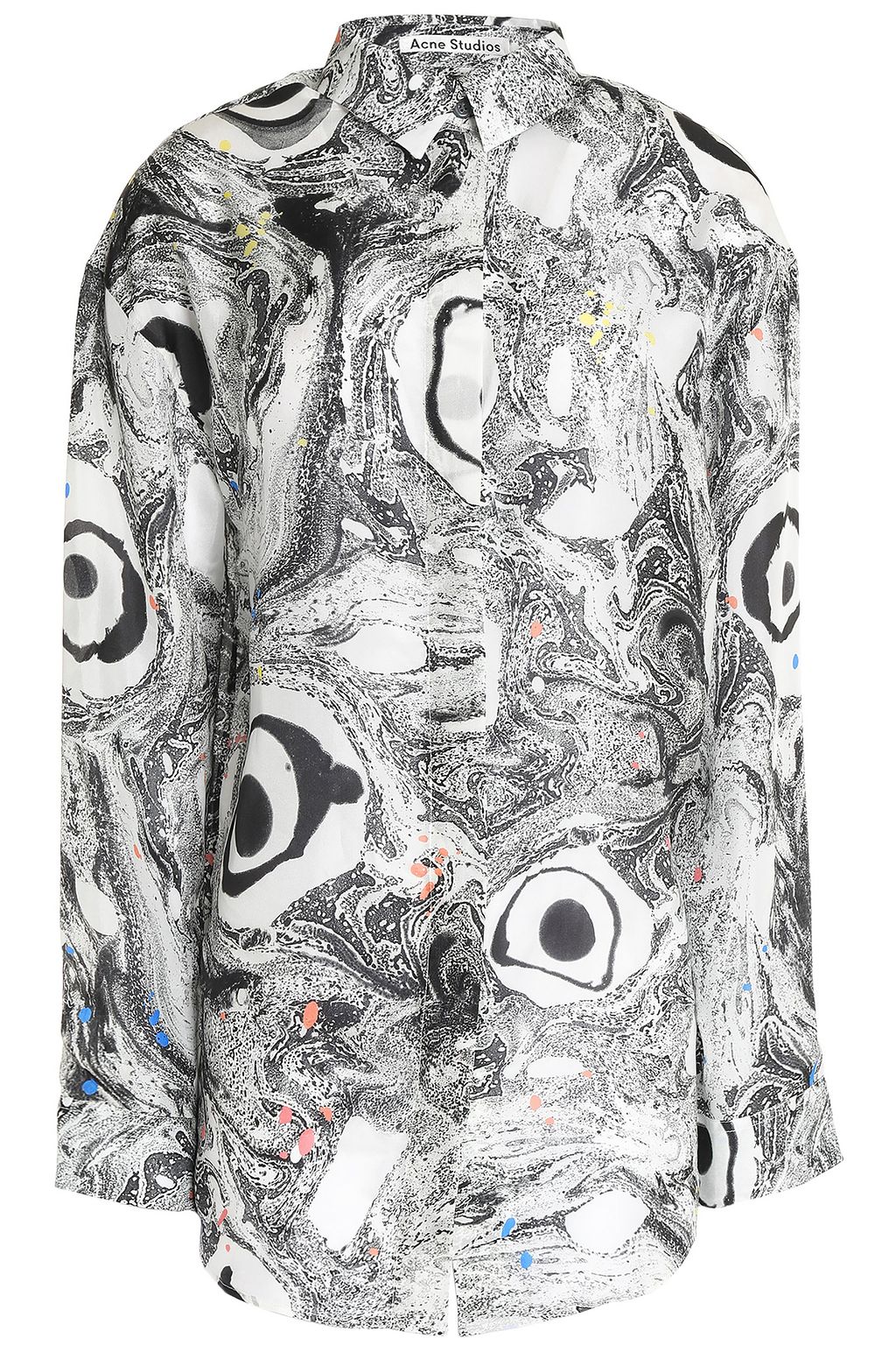 acne studios silk shirt