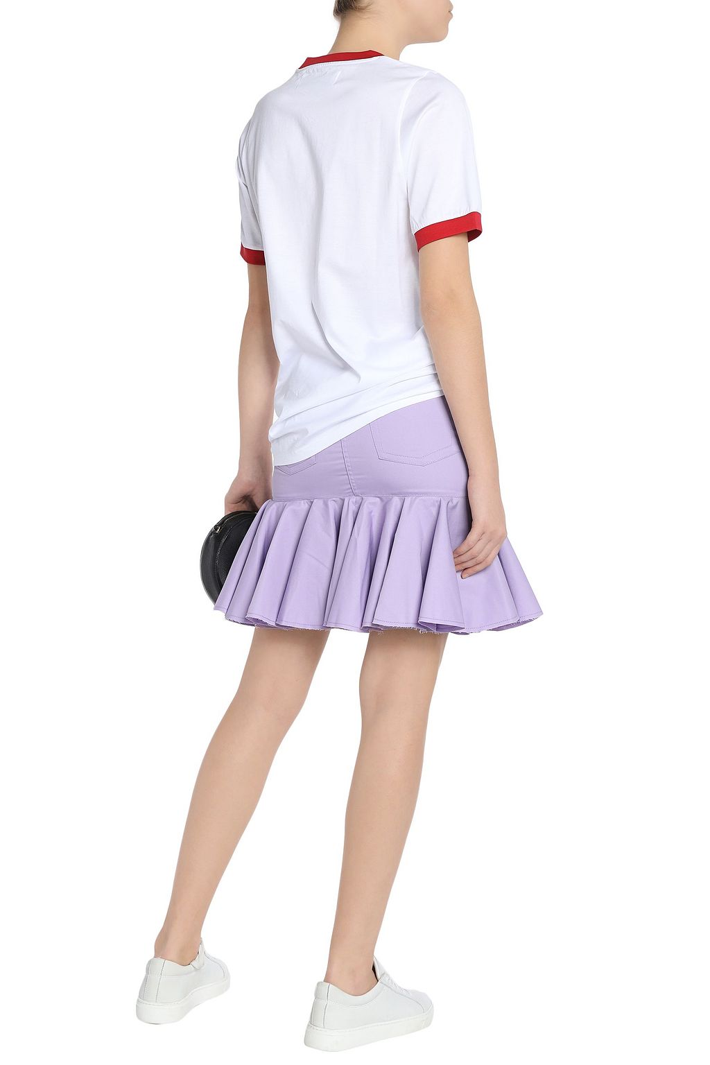 MARQUES' ALMEIDA Embroidered cotton-jersey T-shirt