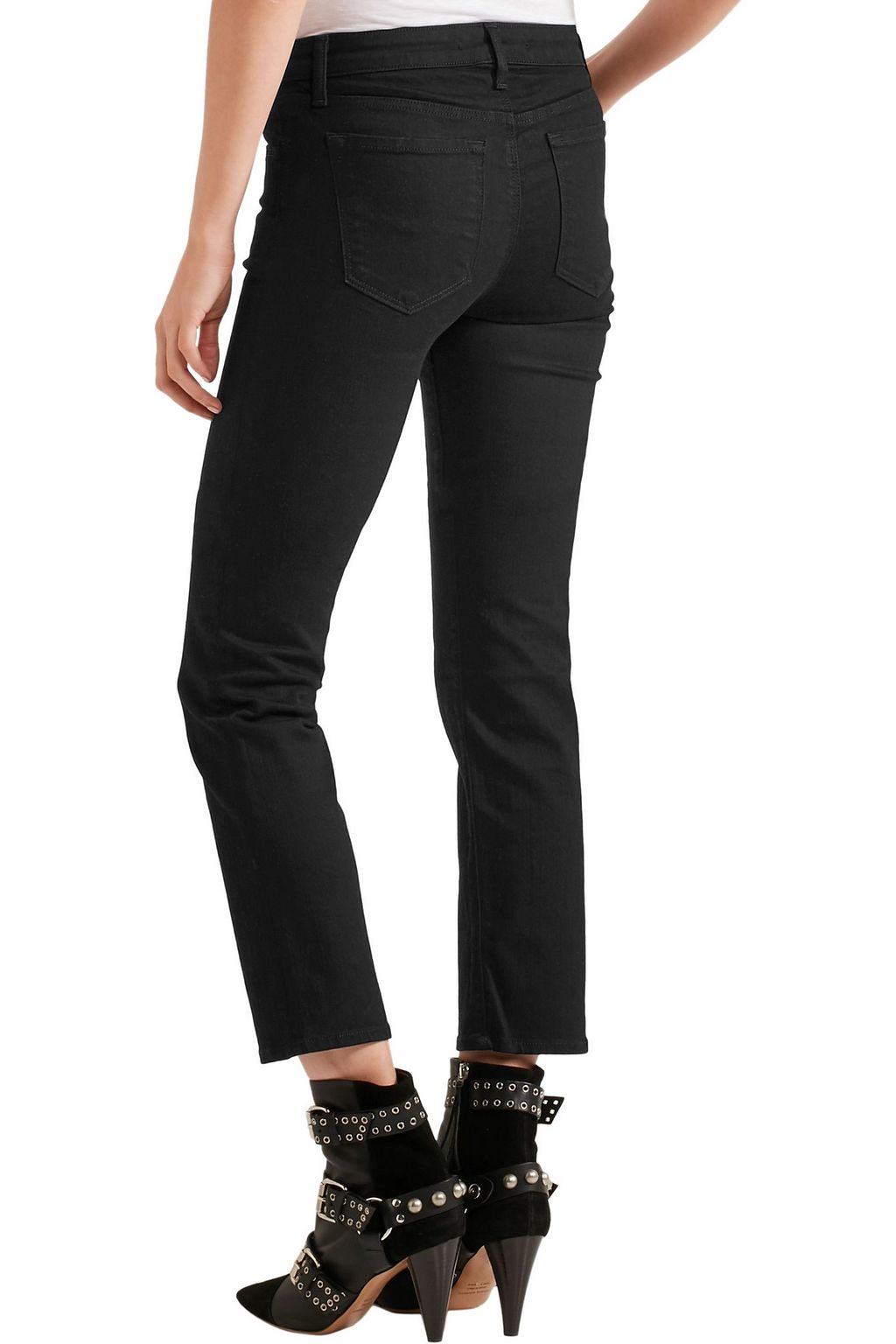 J BRAND Amelia mid-rise slim-leg jeans