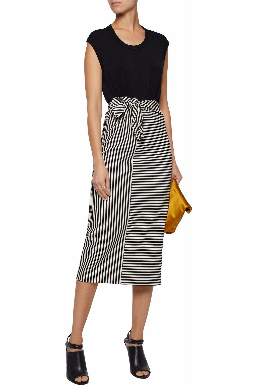 HALSTON Stretch-modal tank