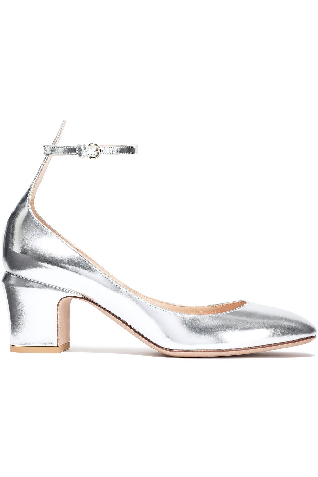 R finger Far VALENTINO GARAVANI Metallic leather pumps | Sale up to 70% off | THE OUTNET