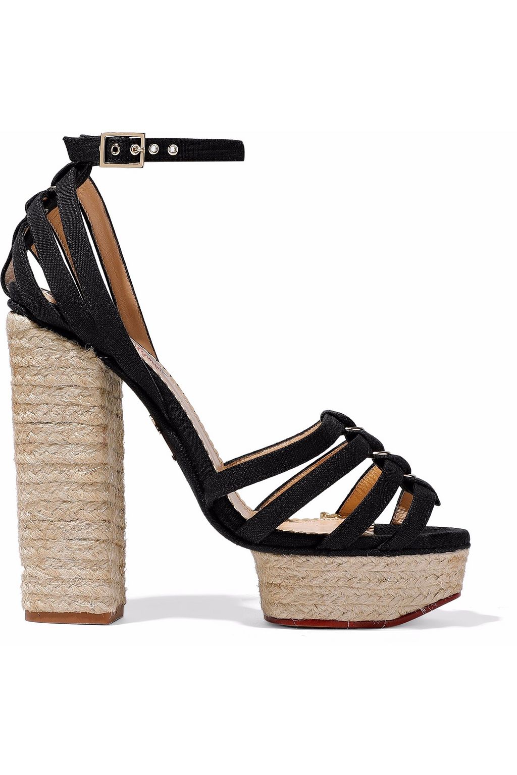 high heel espadrilles