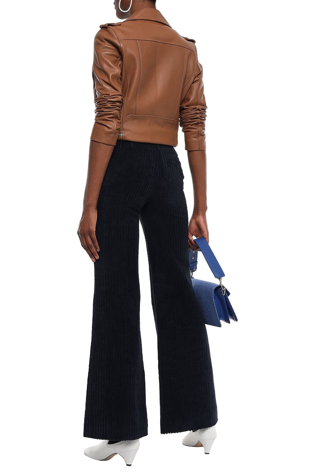 ACNE STUDIOS Cotton-chenille wide-leg pants