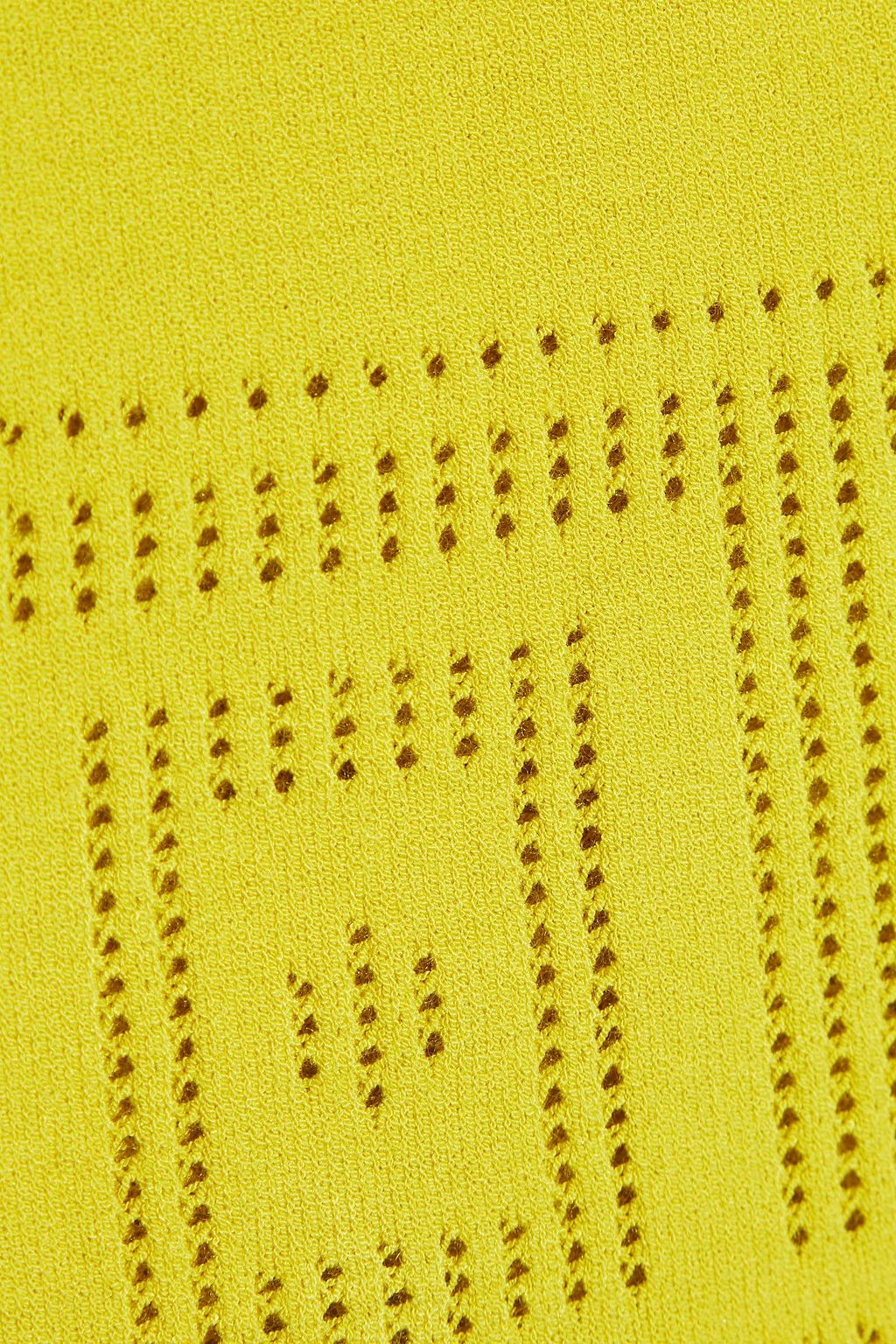 VERSACE COLLECTION Pointelle-knit top