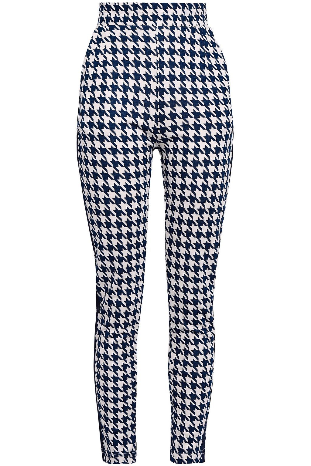 houndstooth skinny trousers