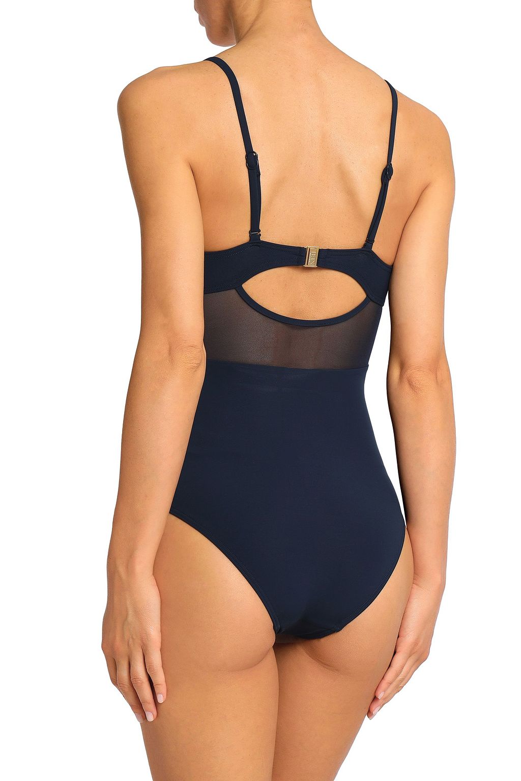 JETS AUSTRALIA BY JESSIKA ALLEN Mesh-paneled cutout swimsuit