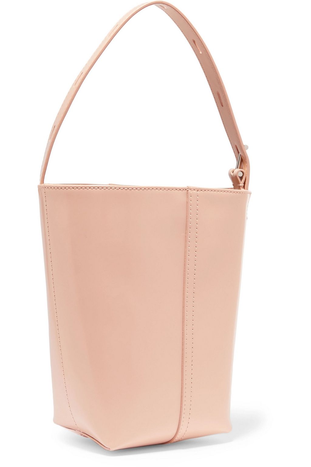 kara leather bucket bag