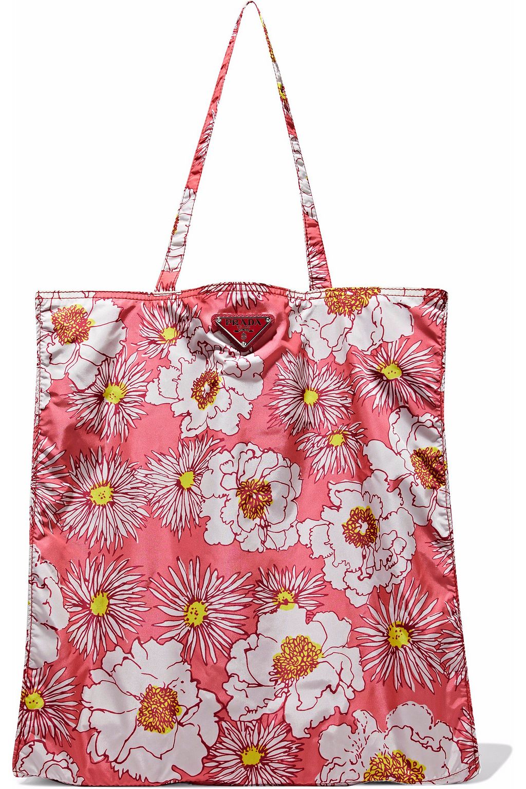 prada shell tote