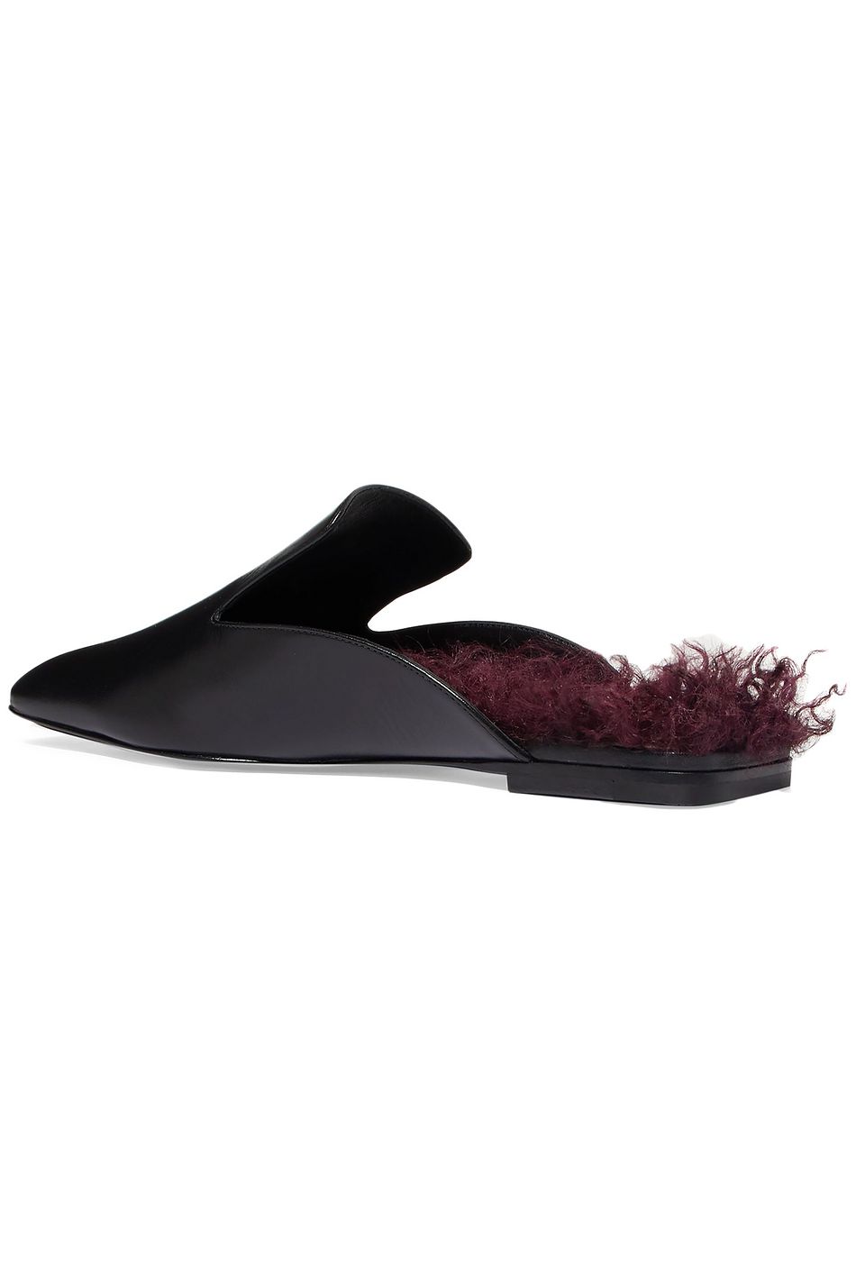 jil sander leather slippers