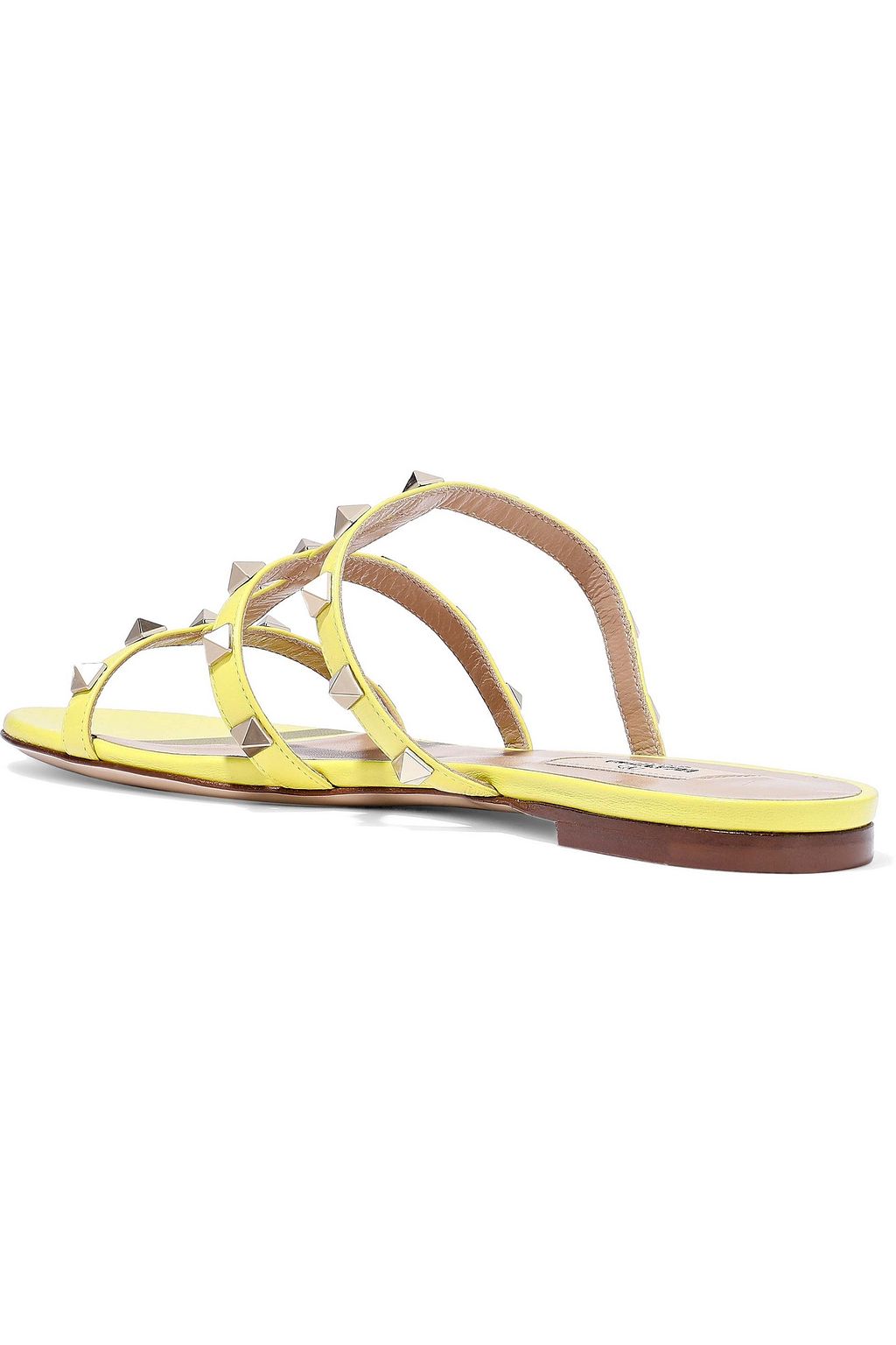 VALENTINO GARAVANI Rockstud Pantoletten aus Leder