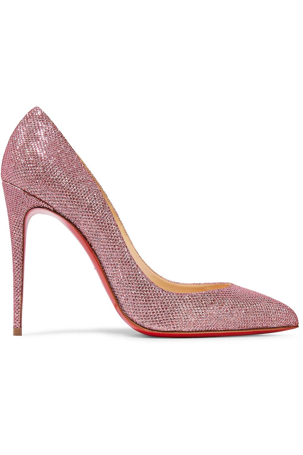 CHRISTIAN LOUBOUTIN 100 glittered pumps | Sale up to 70% off | THE OUTNET