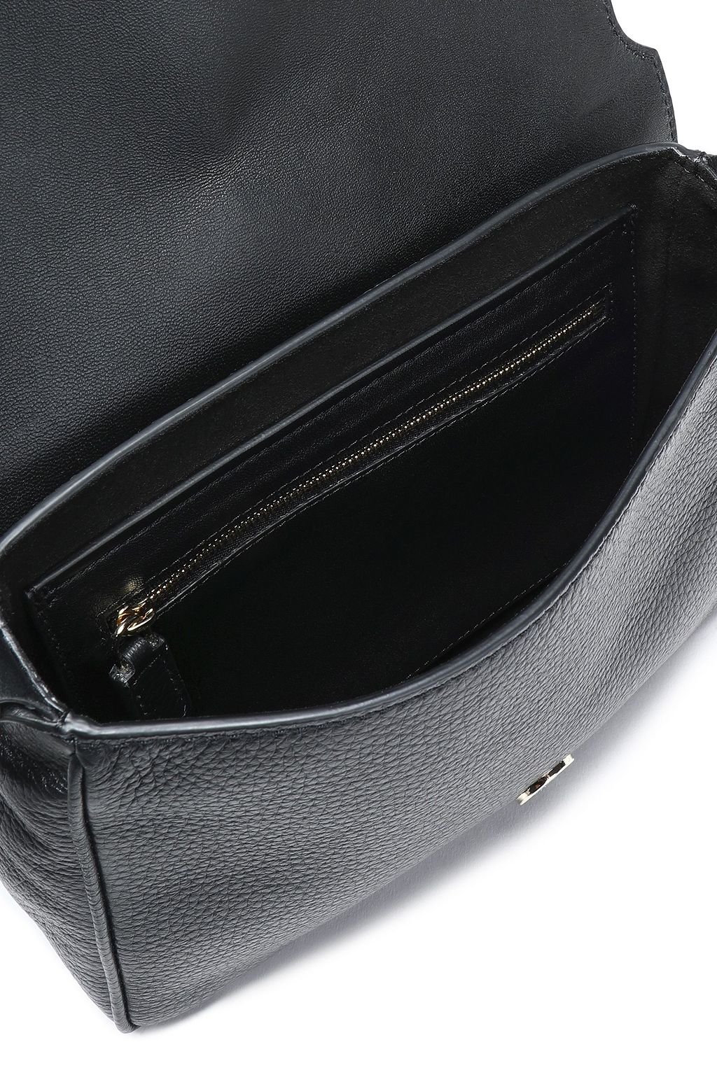 GIVENCHY Studded textured-leather shoulder bag