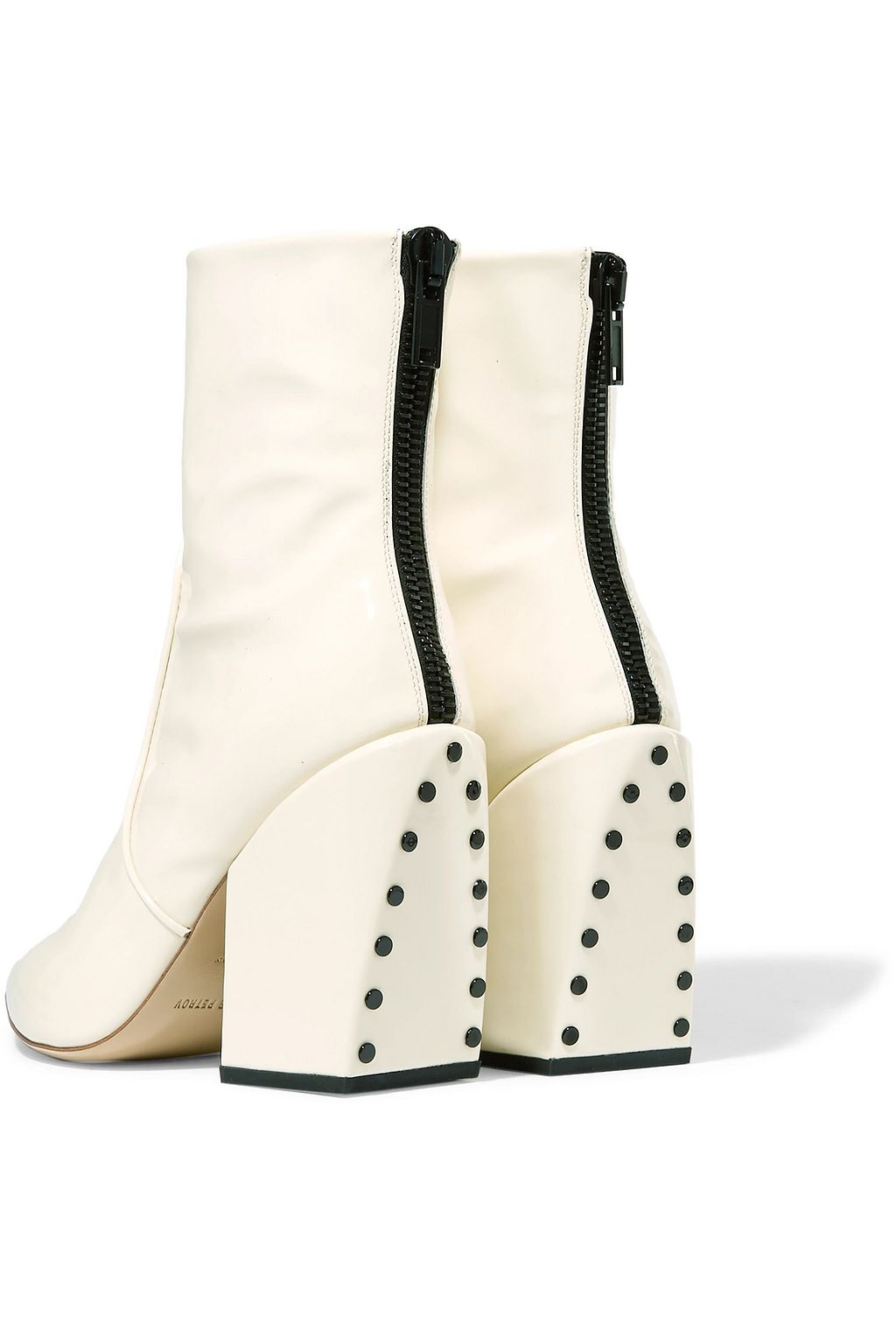 PETAR PETROV Solar studded patent-leather ankle boots
