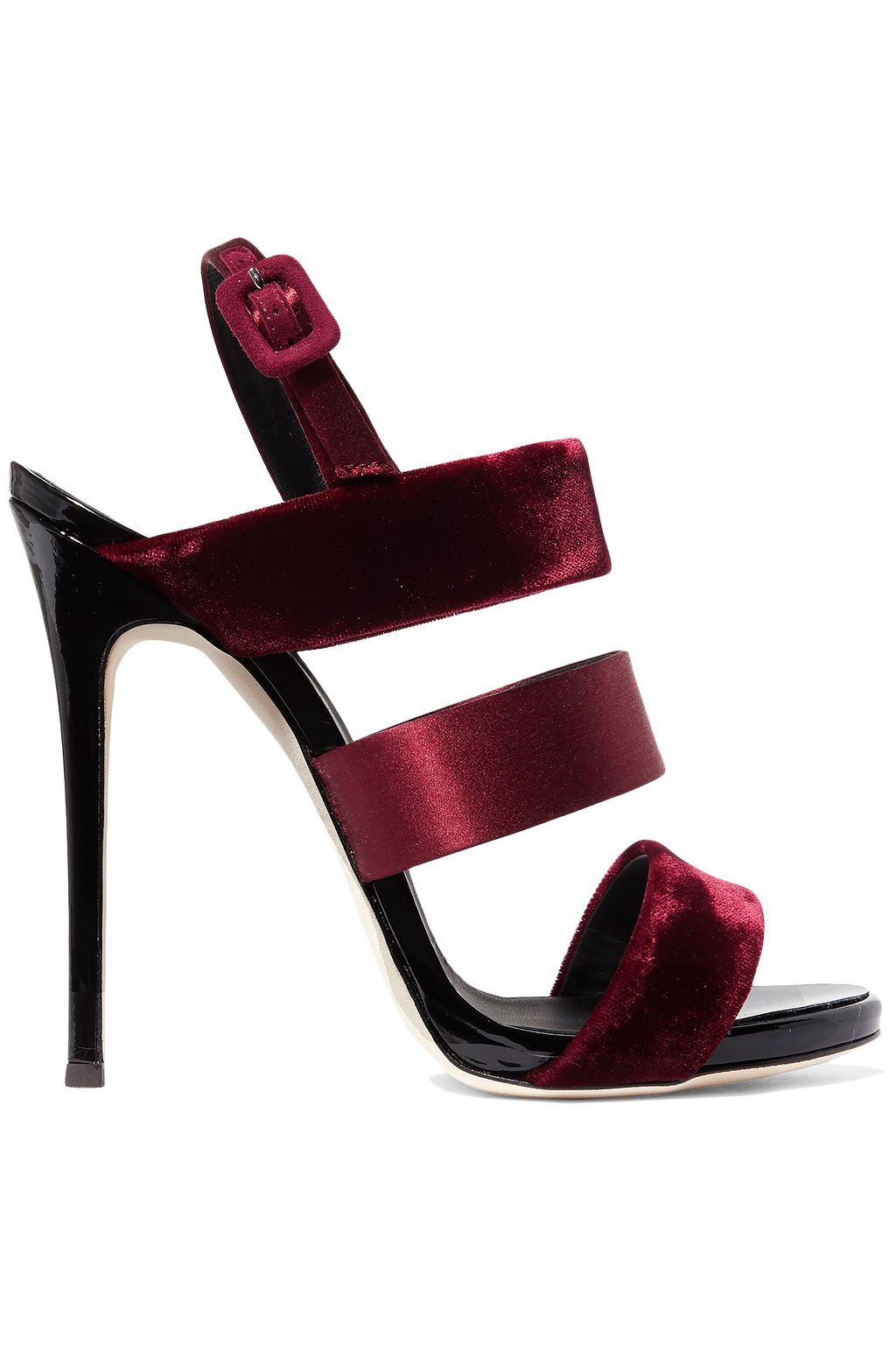 burgundy giuseppe heels
