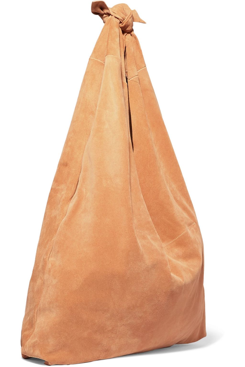 THE ROW Bindle knotted suede shoulder bag