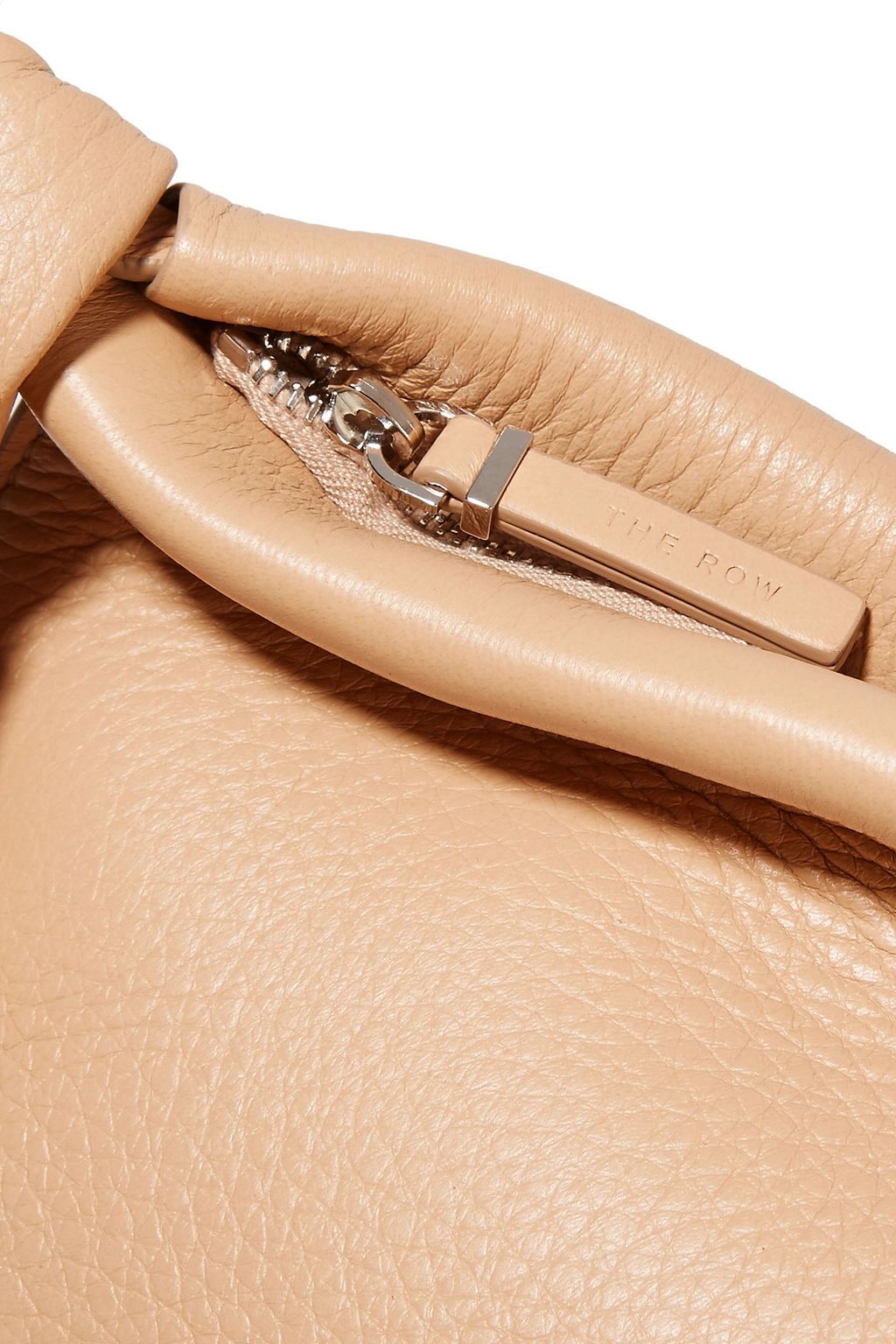 THE ROW Wander small knotted pebbled-leather shoulder bag