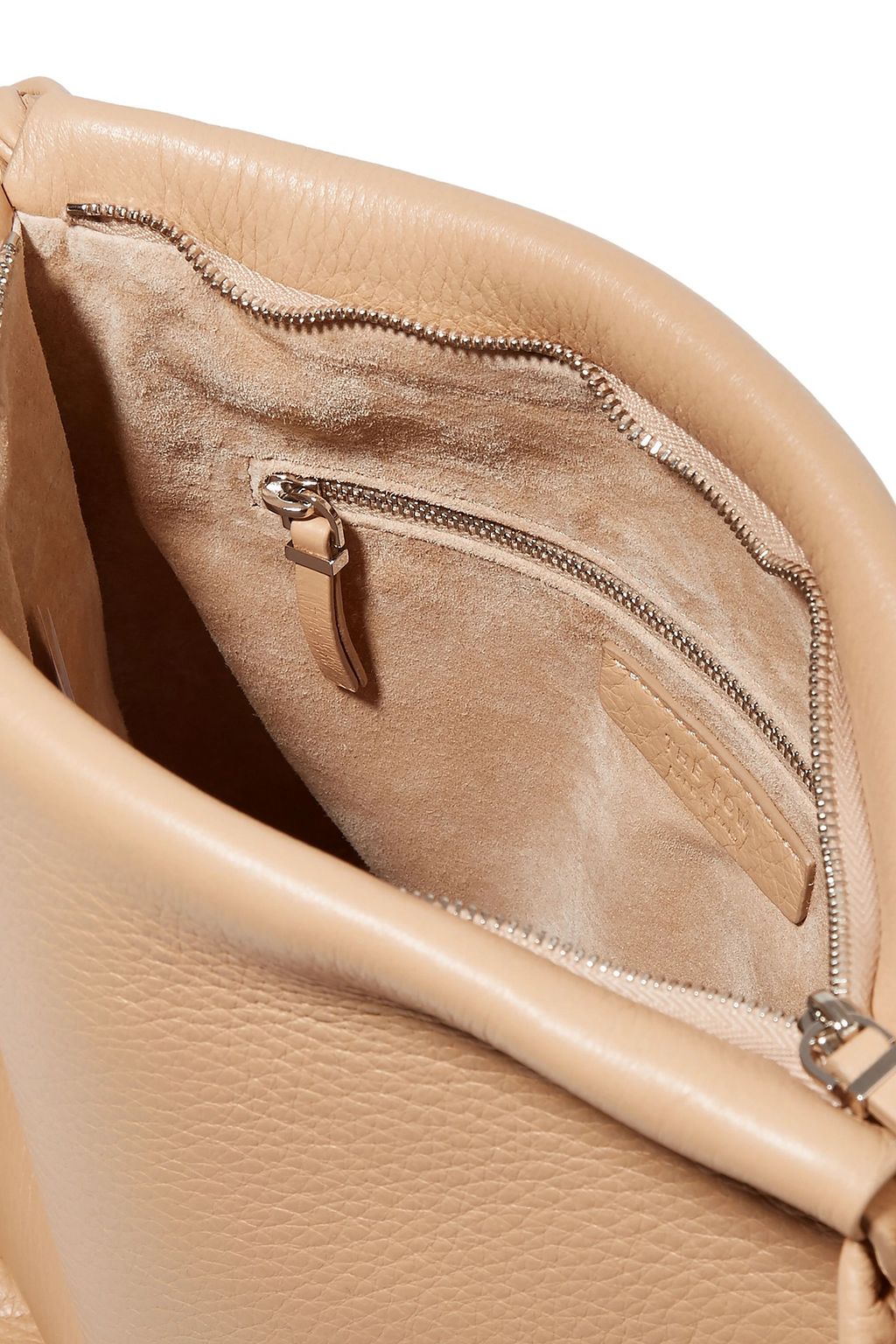THE ROW Wander small knotted pebbled-leather shoulder bag