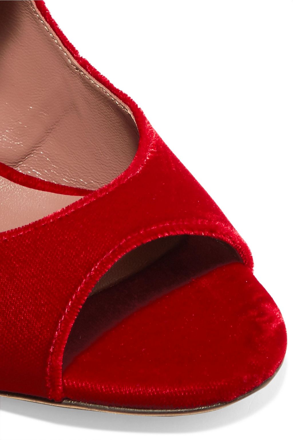 TABITHA SIMMONS Helene cutout velvet mules