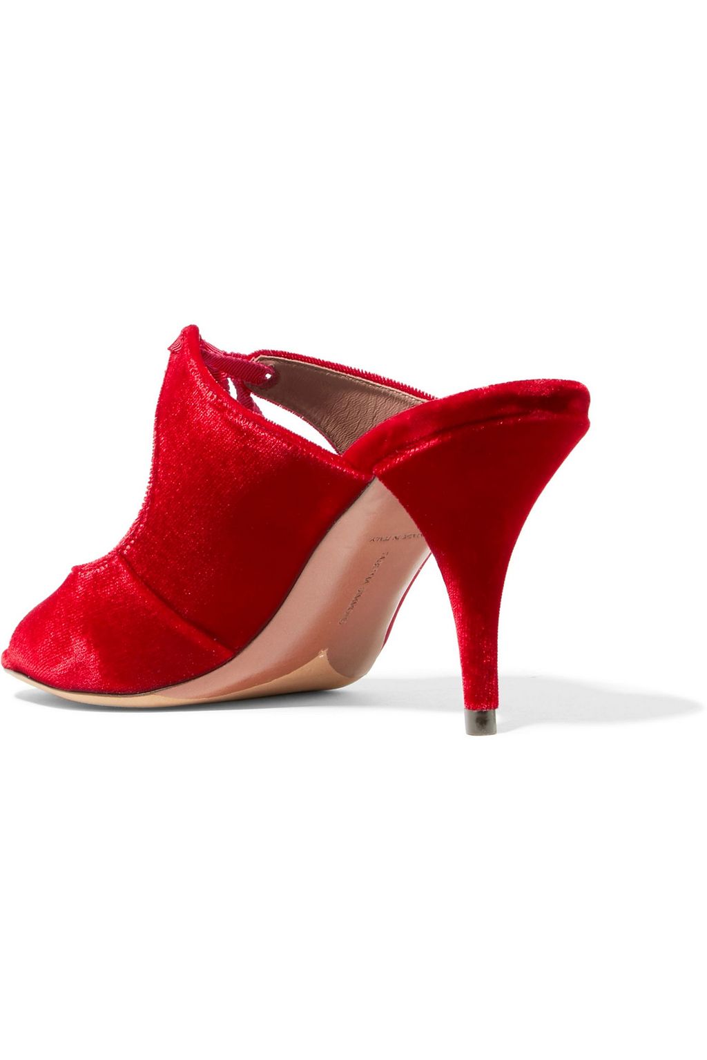 TABITHA SIMMONS Helene cutout velvet mules