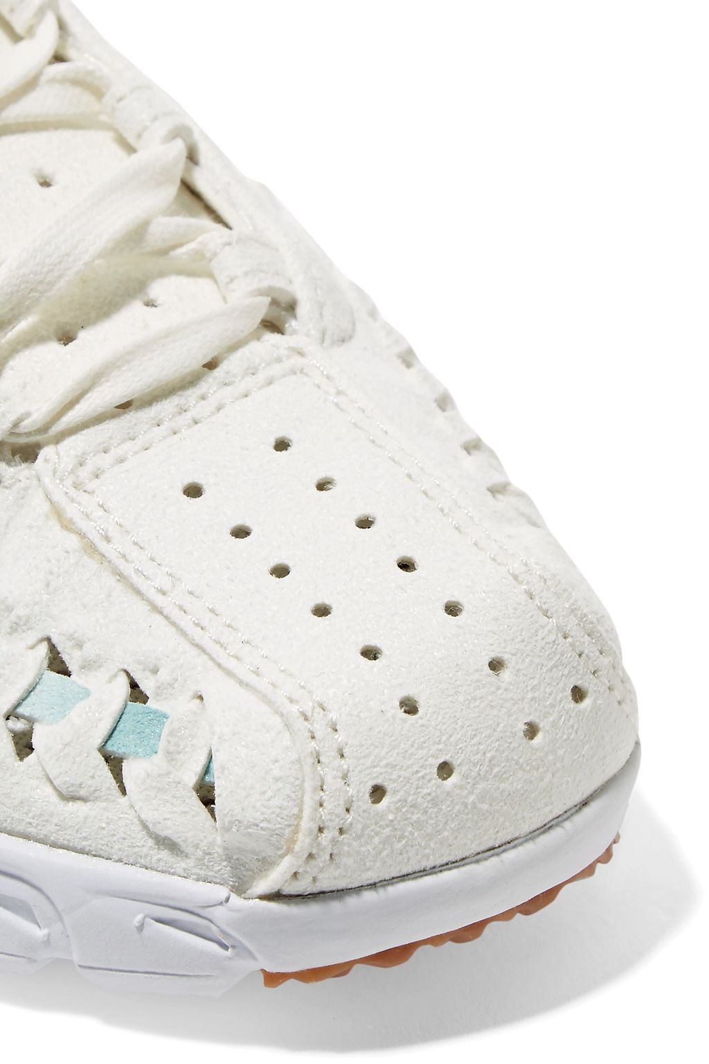 NIKE Mayfly whipstitched suede sneakers