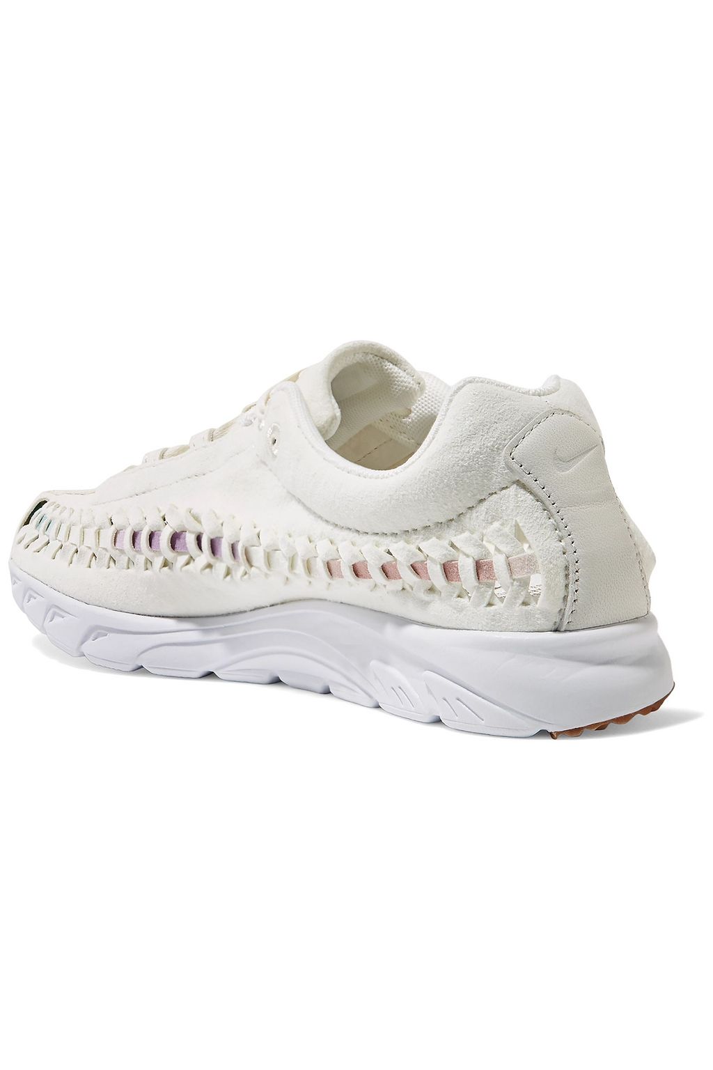 NIKE Mayfly whipstitched suede sneakers