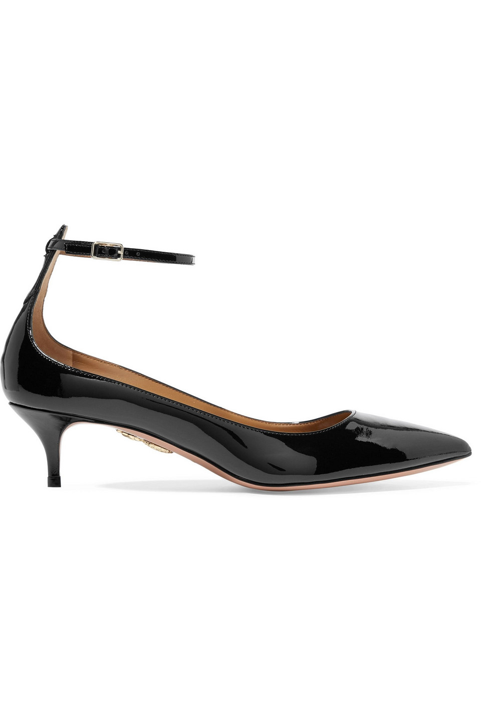 Aquazzura Woman Kisha Patent-leather Pumps Black Size 41