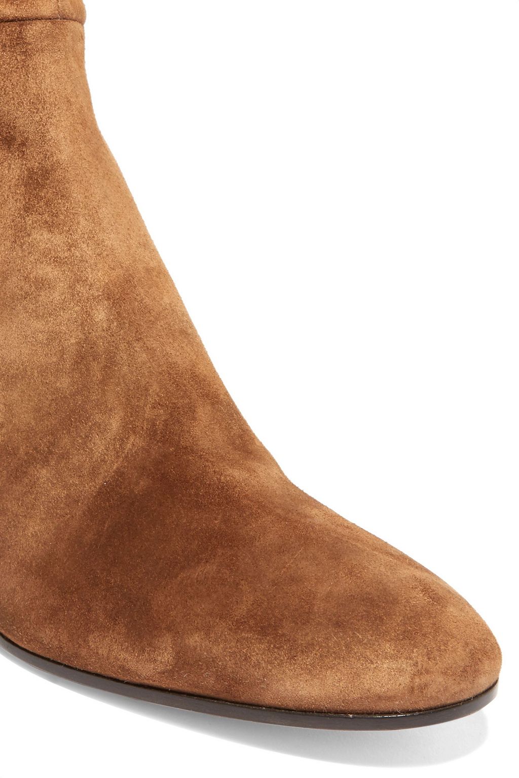 GIANVITO ROSSI Suede over-the-knee boots