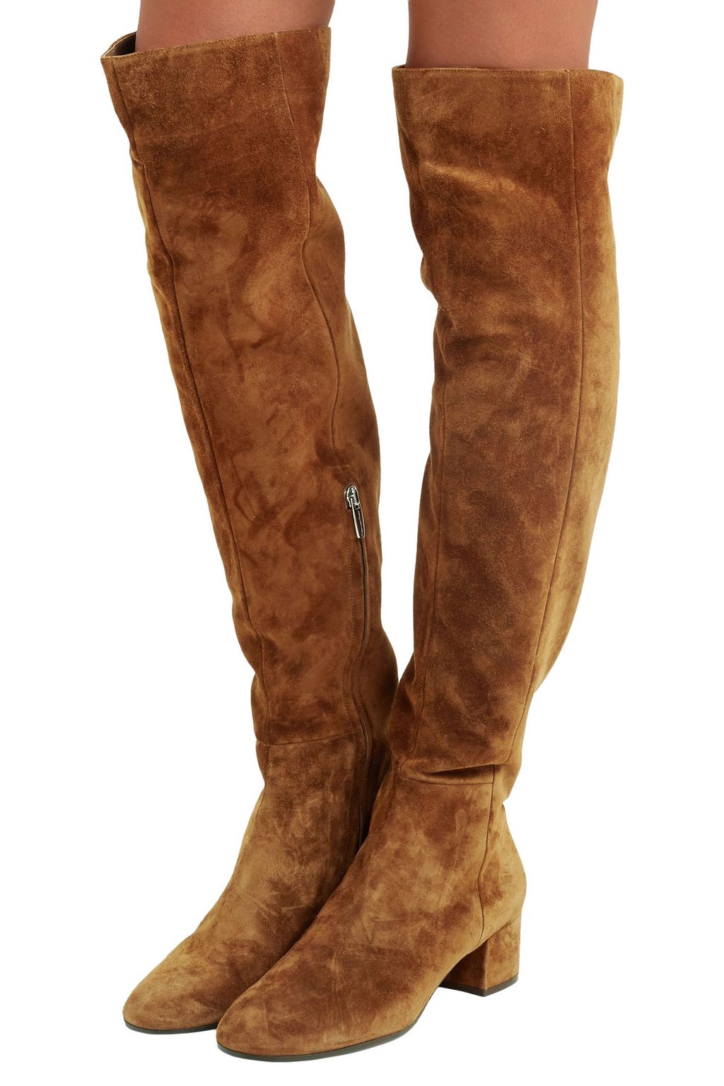 GIANVITO ROSSI Suede over-the-knee boots