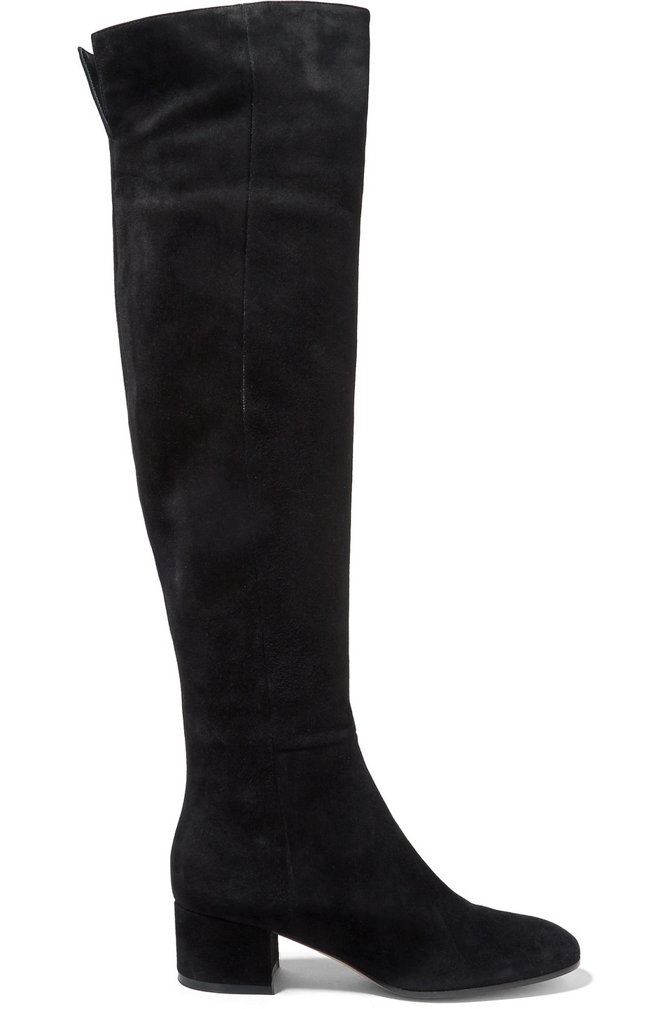 Suede over-the-knee boots