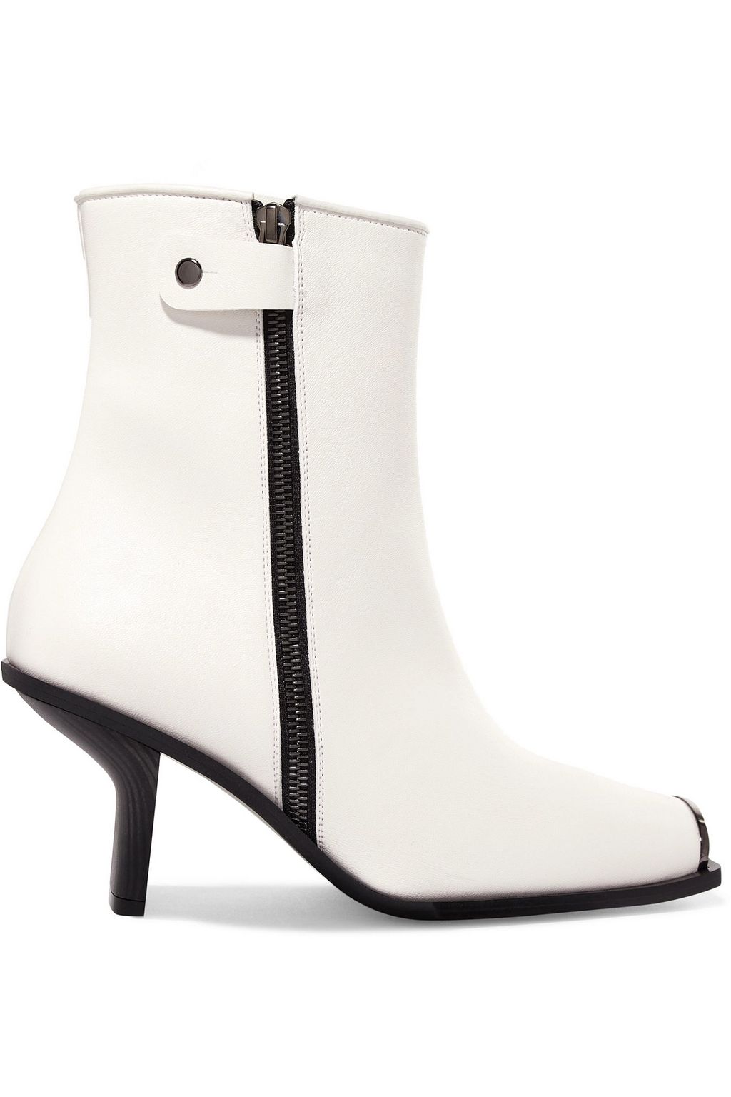 stella mccartney faux leather ankle boots