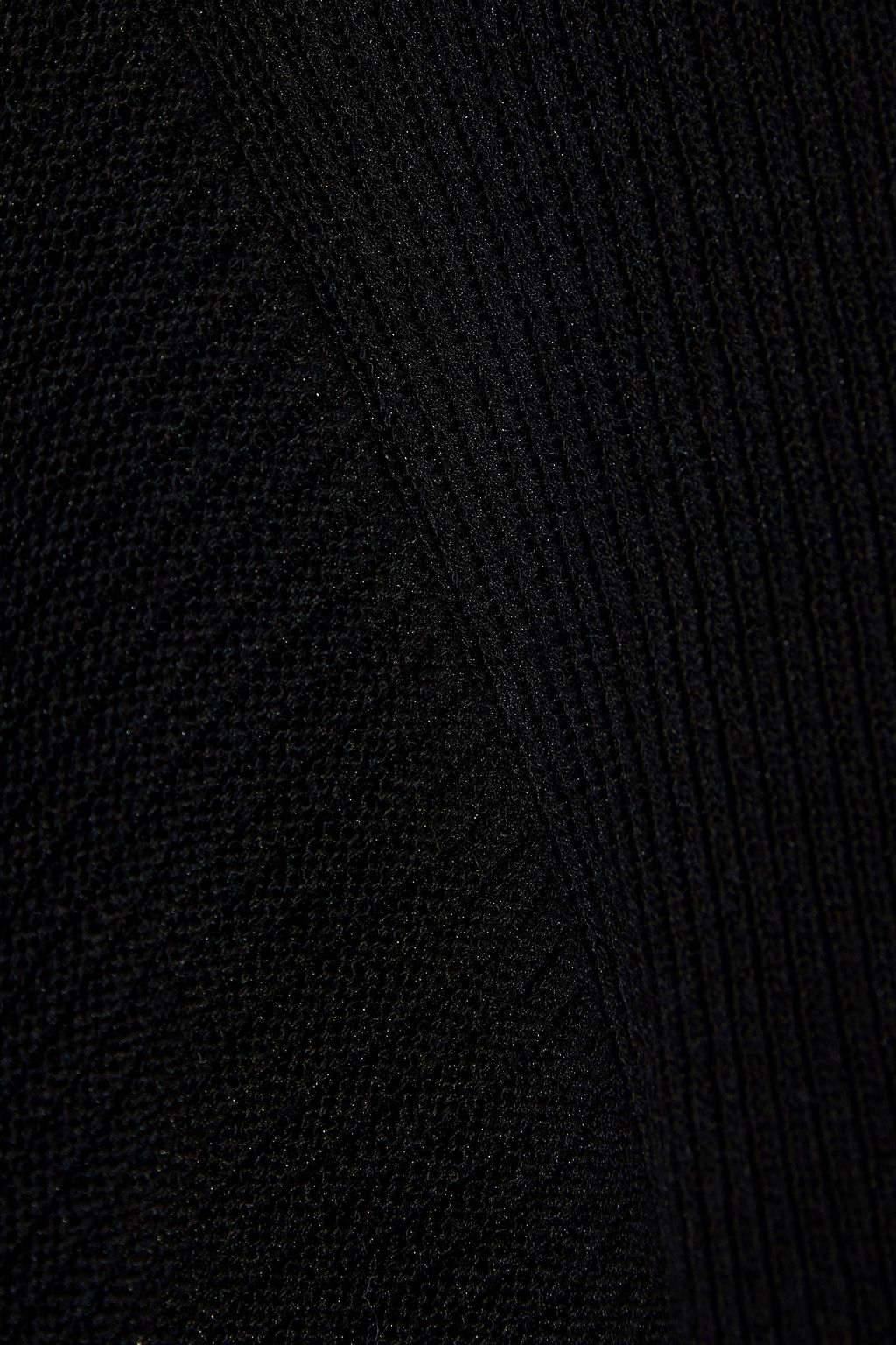 VERSUS VERSACE Cutout ribbed-knit sweater