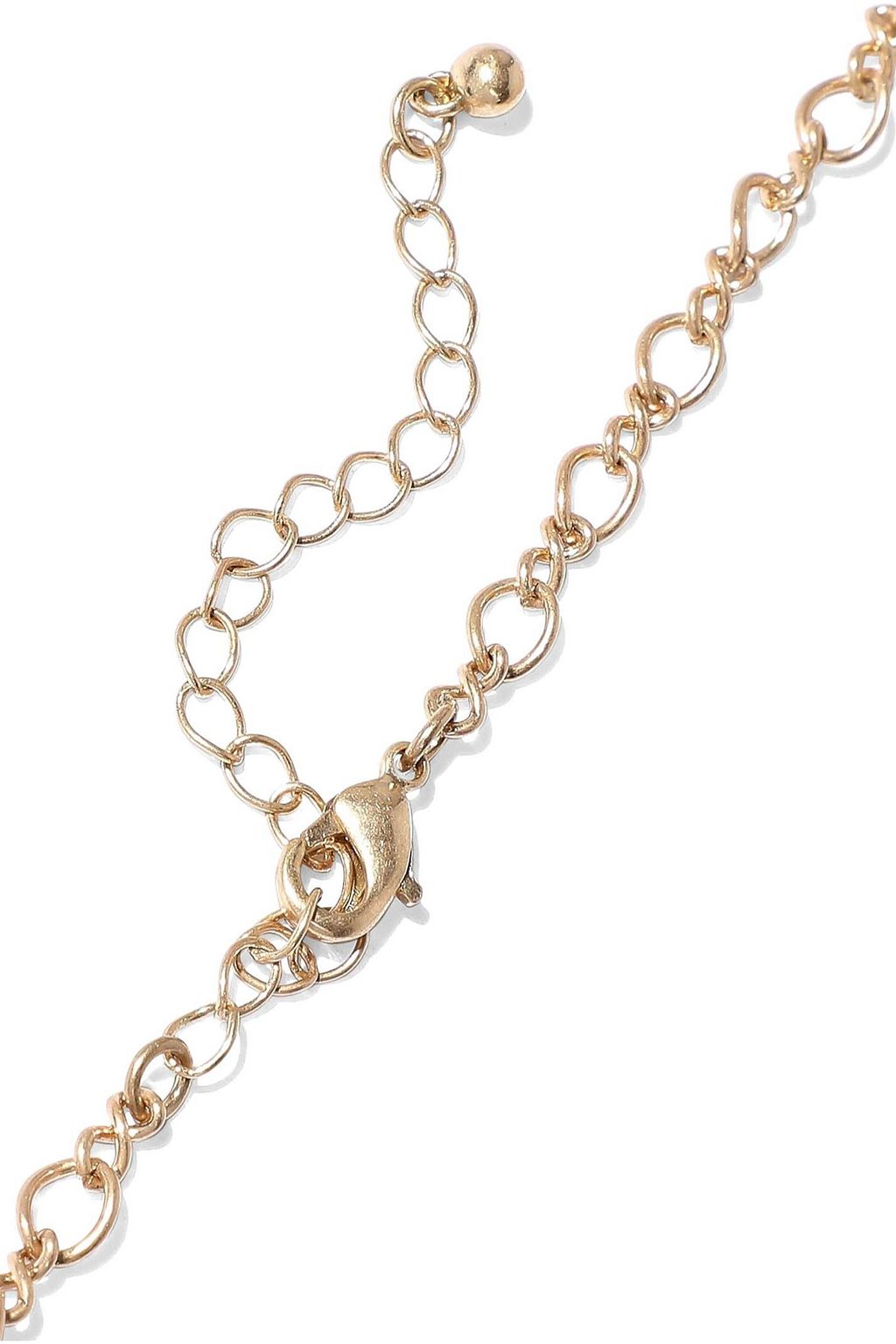 KENNETH JAY LANE Gold-plated necklace