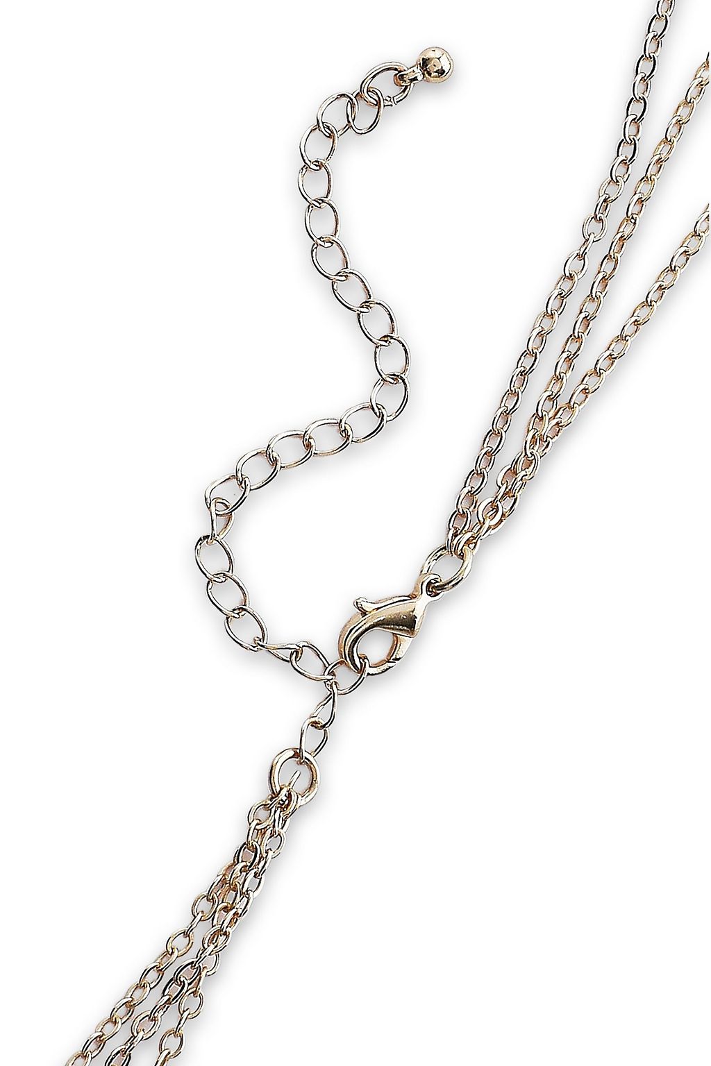 KENNETH JAY LANE 22-karat gold-plated necklace
