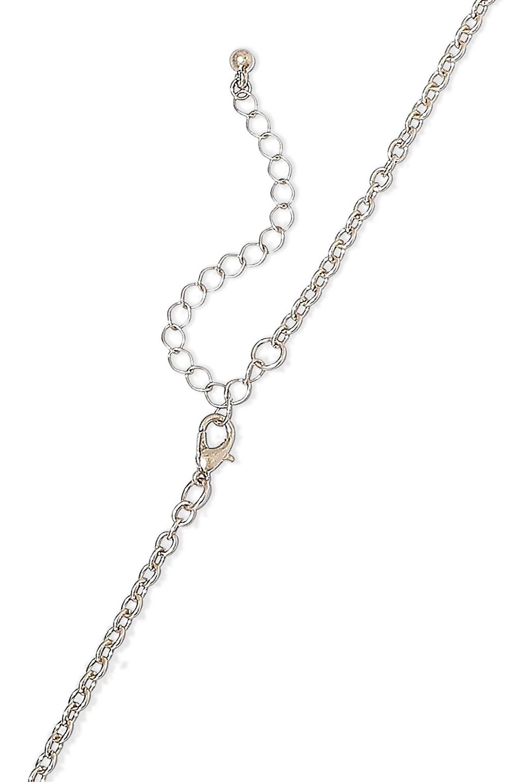 KENNETH JAY LANE 22-karat gold-plated amazonite necklace