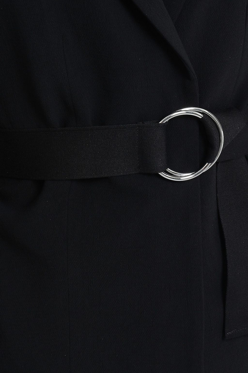 BA&SH Sunny belted textured-crepe blazer