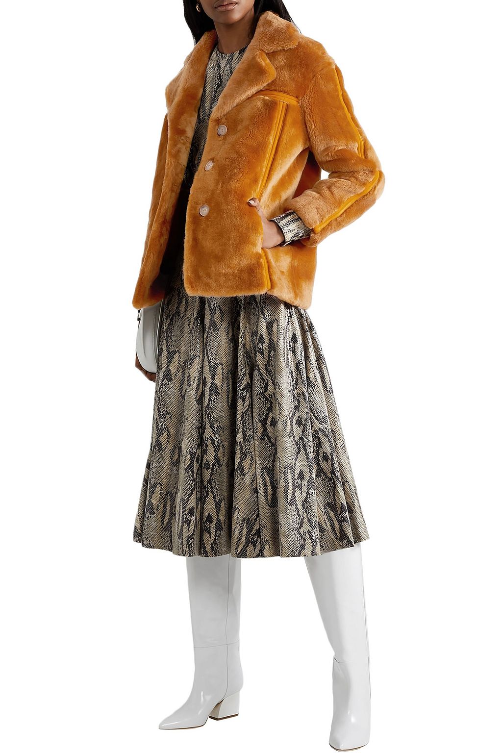 DIANE VON FURSTENBERG Shearling jacket