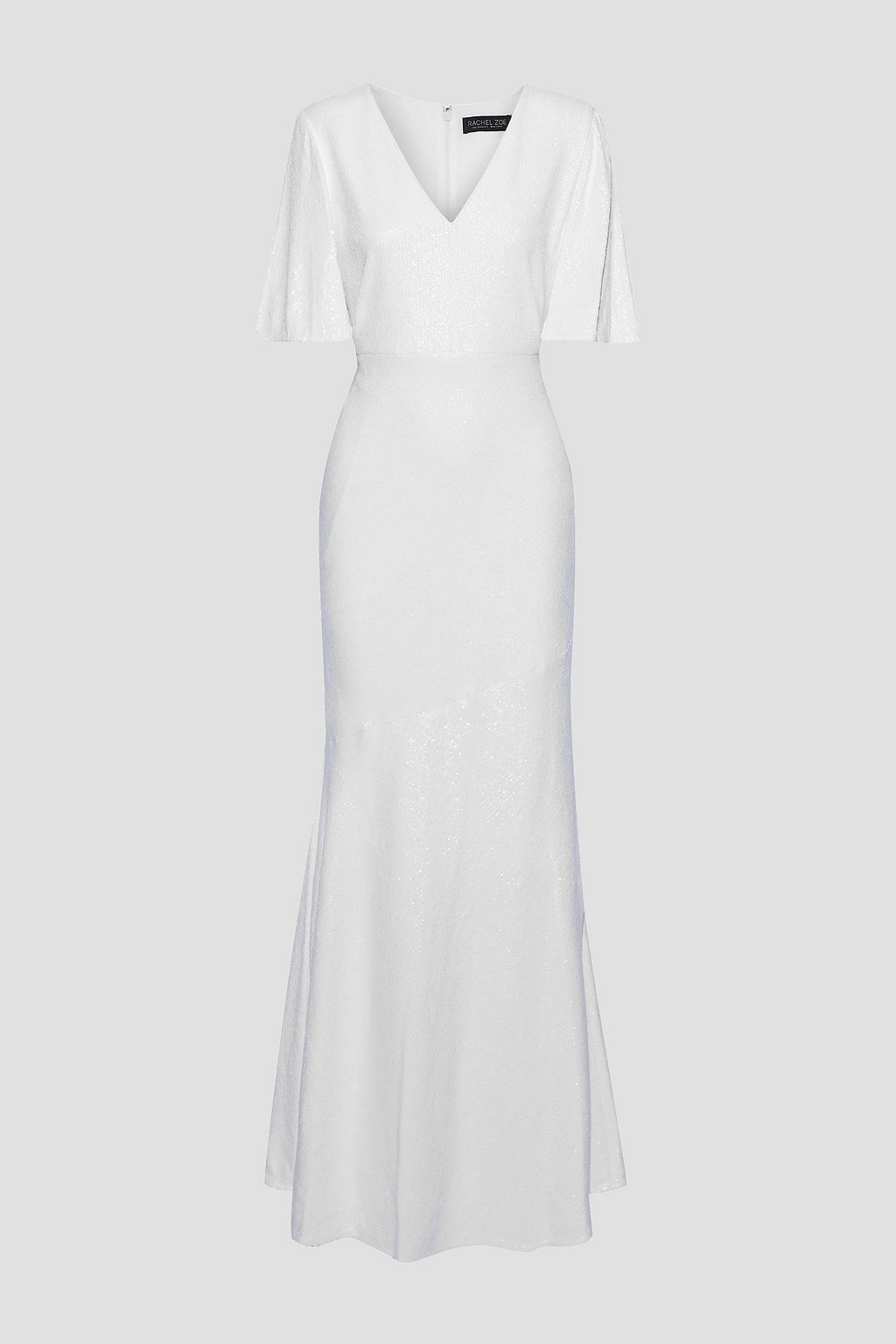 rachel zoe white sequin dress