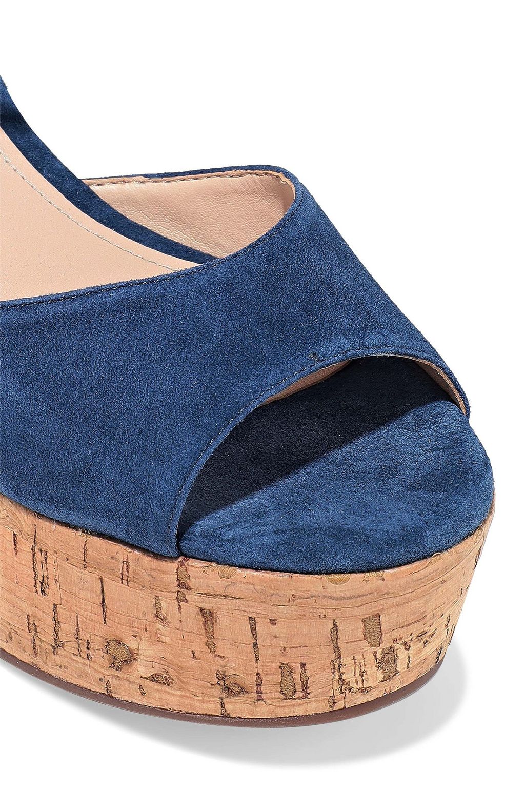 SCHUTZ Heloise suede platform sandals