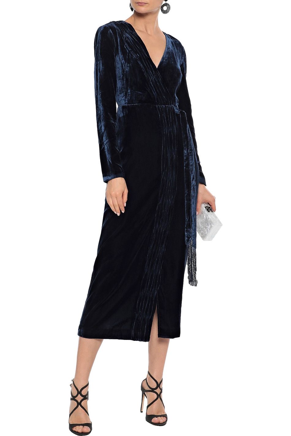 rachel zoe aly velvet dress
