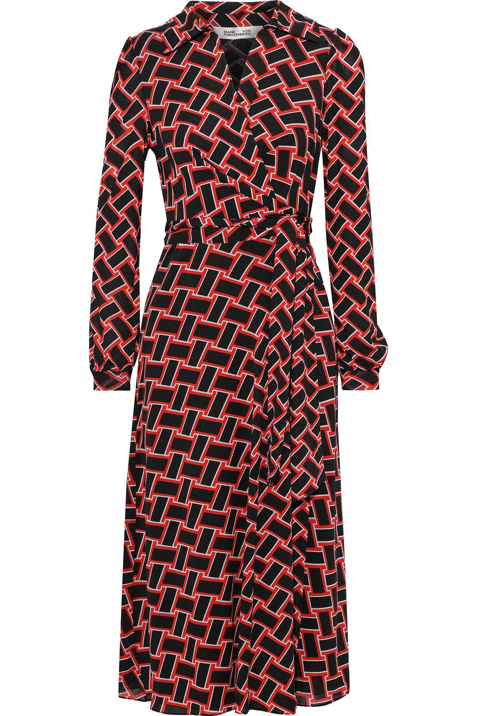 dvf phoenix wrap dress