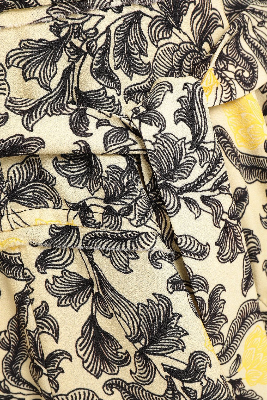 PROENZA SCHOULER Asymmetric floral-print crepe dress
