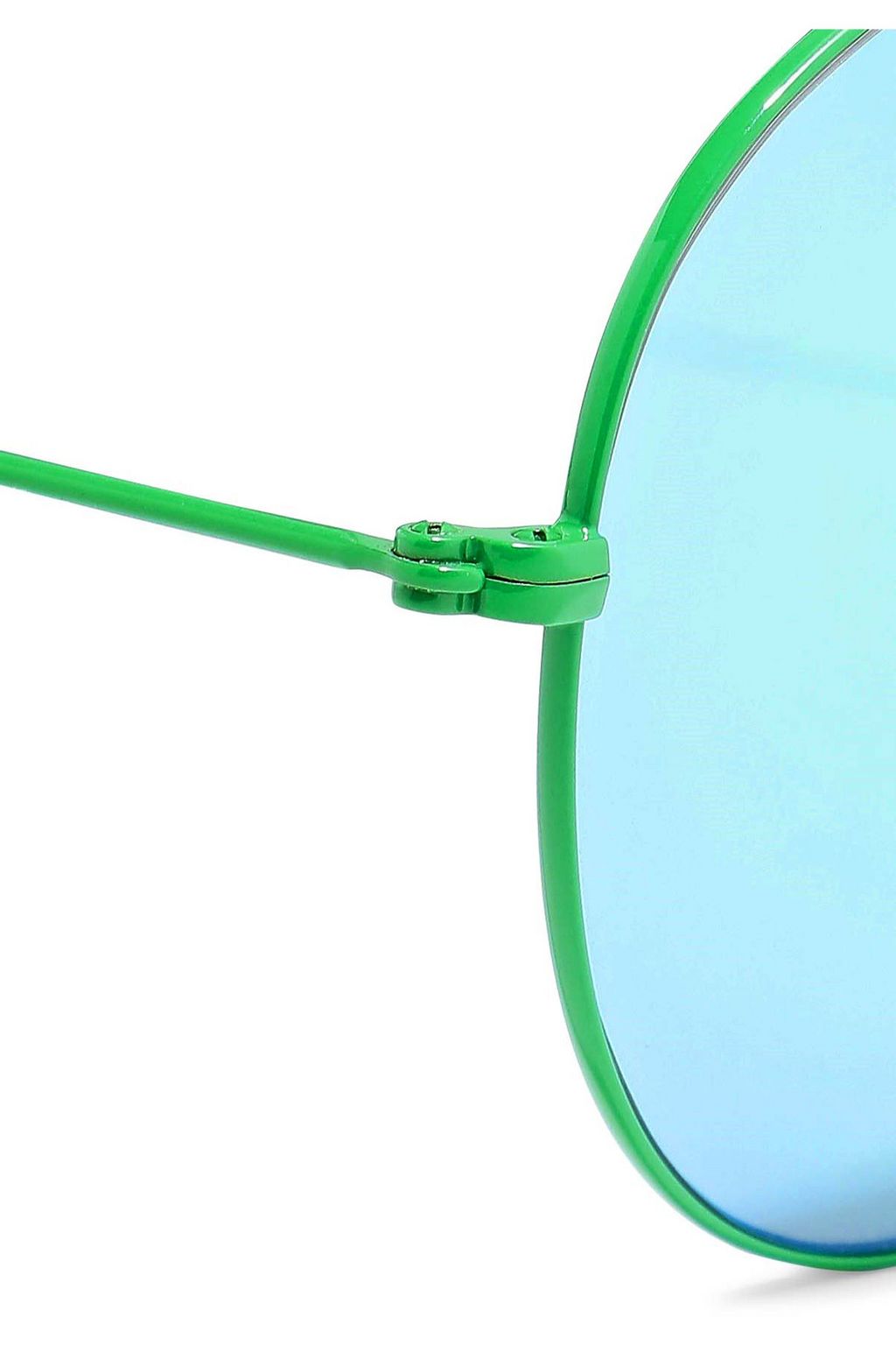 VICTORIA BECKHAM Classic Victoria aviator-style metal sunglasses